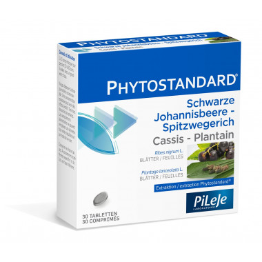 Phytostandard Schwarze Johannisbeere-Spitzwegerich Tablette