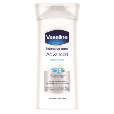 Vaseline Intensive Care Advanced Lotion ohne Duftstoffe