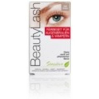 BeautyLash Sensitive Färbeset hellbraun für Augenbrauen und Wimpern Deutsch