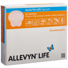ALLEVYN LIFE SACRUM Silikon-Schaumverband 17.2x17.5cm