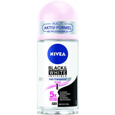 NIVEA Deo Invisible for Black & White clear Roll-on Female