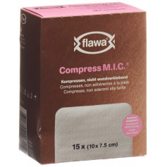 Flawa MIC Kompressen 7.5x10cm sterilisiert