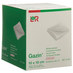 Gazin Mullkompressen 10x10cm 12fach steril