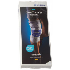 GENUTRAIN S Aktivbandage Gr4 links titan