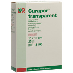 Curapor Wundverband 10x15cm transparent