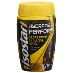 isostar Hydrate und Perform Pulver Citron