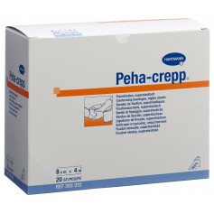 Peha Crepp Kreppbinde 4mx8cm weiss