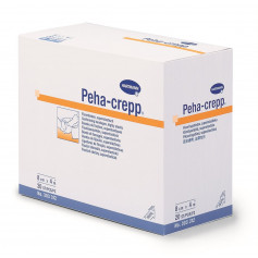 Peha Crepp Kreppbinde 4mx10cm weiss