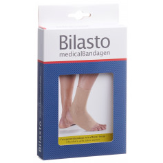 Bilasto Fussgelenkbandage S Ferse geschlossene beige