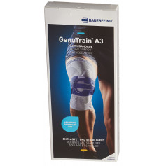 GenuTrain A3 Aktivbandage Grösse 2 rechts titan