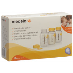 medela Milchflasche 150ml inklusiv Deckel mit Einlage