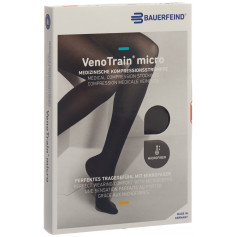 VenoTrain Micro MICRO A-D KKL2 S plus/long offene Fussspitze schwarz