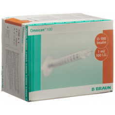 Omnican Insulin 100 1ml 0.3x12mm G30 einzel