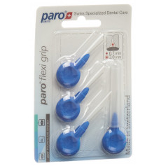 paro Flexi Grip 3 mm x-fine blau zylindrisch