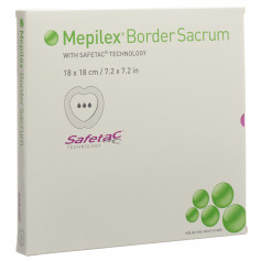 Mepilex Border Schaumverband 18x18cm Sacrum