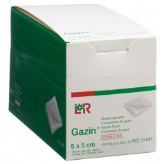 Gazin Mullkompressen Set 5x5cm 12-fach steril