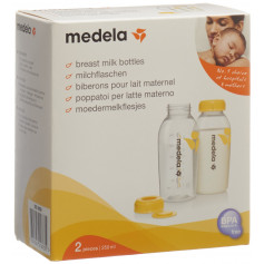 medela Milchflasche 250ml inklusiv Deckel mit Einlage