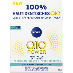 NIVEA Q10 Power Anti-Falten Leichte Tagescreme LSF15