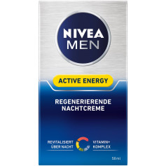 NIVEA Men Face Active Energy Regenerierende Nachtcreme Nachtcreme