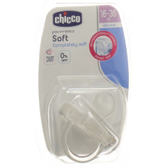 Chicco Physiologischer Beruhigungssauger GOMMOTTO Silikon maxi 16-36m DE/FR