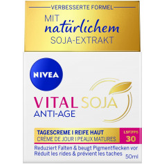 NIVEA Vital Soja Anti-Age Schützende Tagescreme LSF 30