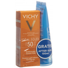 VICHY CS Promo mattierendes Sonnenfluid LSF50 50ml + Nach der Sonne Pflege 100ml