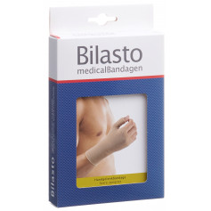 Bilasto Handgelenkbandage M mit Daumenansatz beige