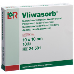 Vliwasorb spezielle Wundauflagen Wundverband 10x10cm steril