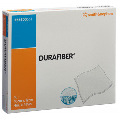 DURAFIBER Wundauflage 10x12cm steril