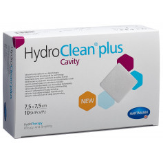 HydroClean plus Cavity Wundkissen 7.5x7.5cm