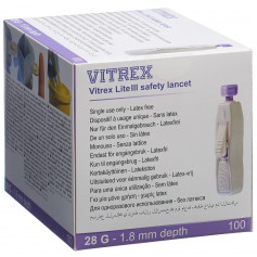 Vitrex Lite III safety Einmalstechhilfe 28G