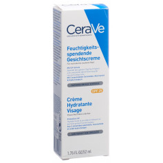 CeraVe Feuchtigkeitsspendende Gesichtscreme LSF25