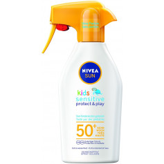 Sun Kids Protect & Play Sensitive Sonnenspray LSF 50+ Trigger