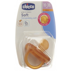 Chicco Beruhigungssauger physiologisch Kautschuk Gommotto 16-36m maxi