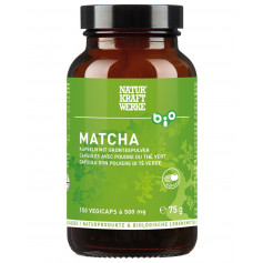 NaturKraftWerke Matcha Vegicaps à 500mg Bio/kbA