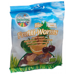 Ökovital Frutti-Worms ohne Gelatine