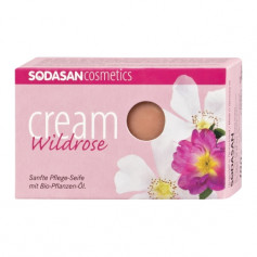 Pflegeseife Cream Wild Rose Bio