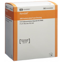 Kendall AMD FOAM Schaumstoffverband 10.2x10.2cm