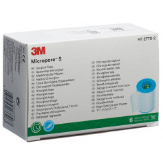 3M Micropore Silikonrollenpflaster 5cmx5m