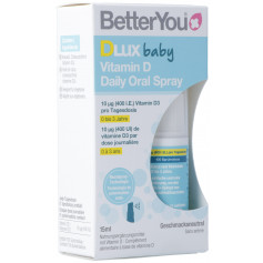 BetterYou DLux BABY Vitamin D Daily Oral Spray 400IE Babys und Kleinkinder 0-3 Jahre