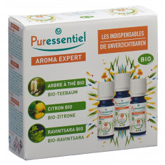 Puressentiel Ätherische Öle Box Teebaum, Ravintsara, Zitrone