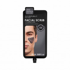 Men's Facial Scrub + Charcoal 5 Applikationen