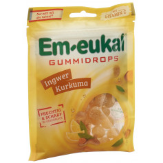 Gummidrops Ingwer Kurkuma zuckerhaltig