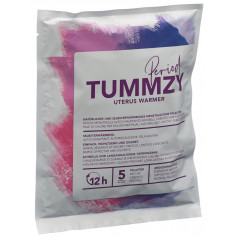 TUMMZY Menstruations Pflaster 10x13cm selbstwärmend und natürlich