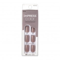 KISS imPRESS ImPress Color Nail Kit Taupe Prize