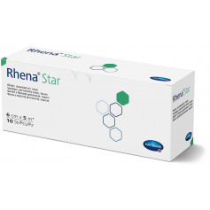 Rhena Star Elastische Binde 6cmx5m hautfarbig offen