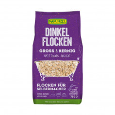 Rapunzel Dinkelflocken gross und kernig