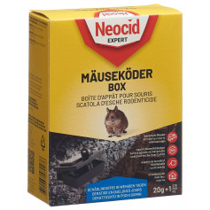 Neocid EXPERT Mäuse-Köderbox 1 Stück + 20 g