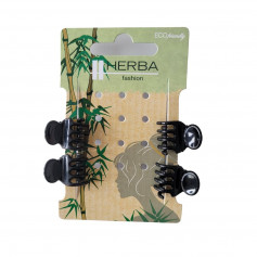 Herba Ecofriendly Pinzettina 1.6cm schwarz