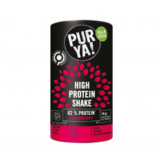 PUR YA! Vegan High Protein Shake Strawberry Bio